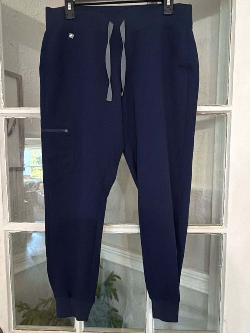 FIGS Zamora Scrub Pants Size M/P Navy Blue Technical Collection Jogger Cropped